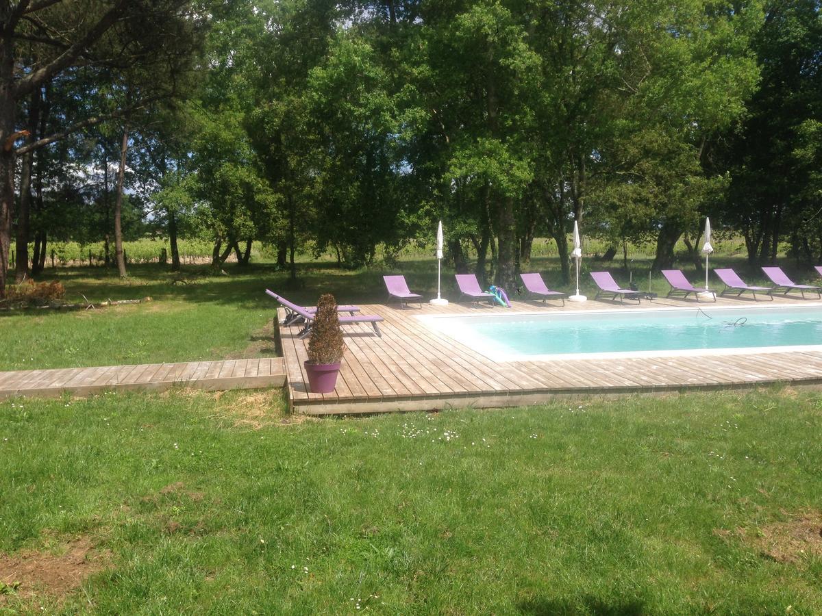 Domaine De Giron Bed and Breakfast Moulis-en-Médoc Buitenkant foto